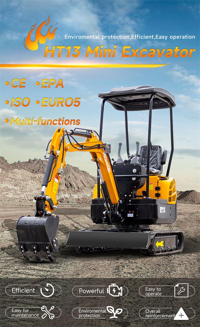 Мини-экскаватор HT13