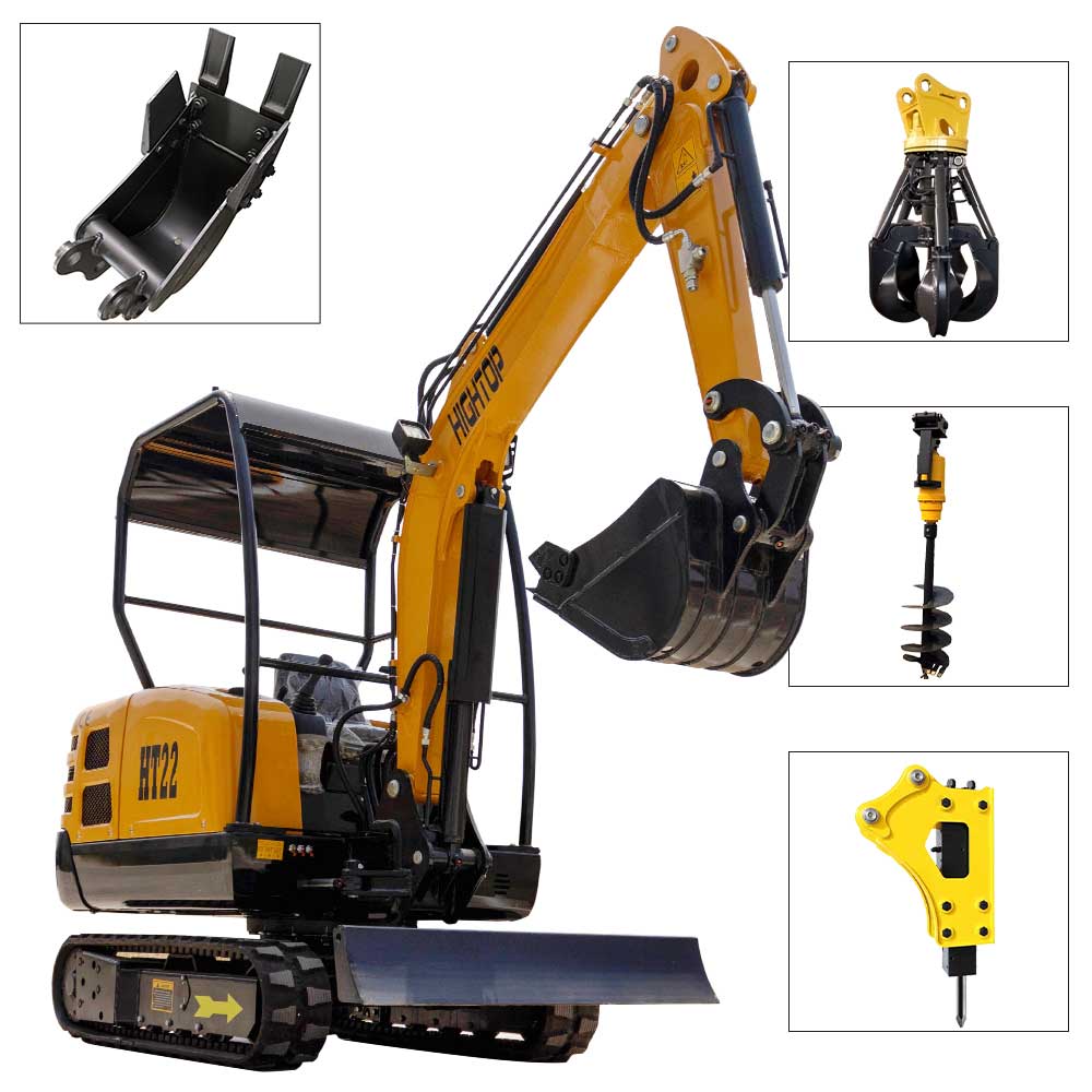 Minikoparka HT22 2,2 tony Minikoparka HT22 2,2 tony