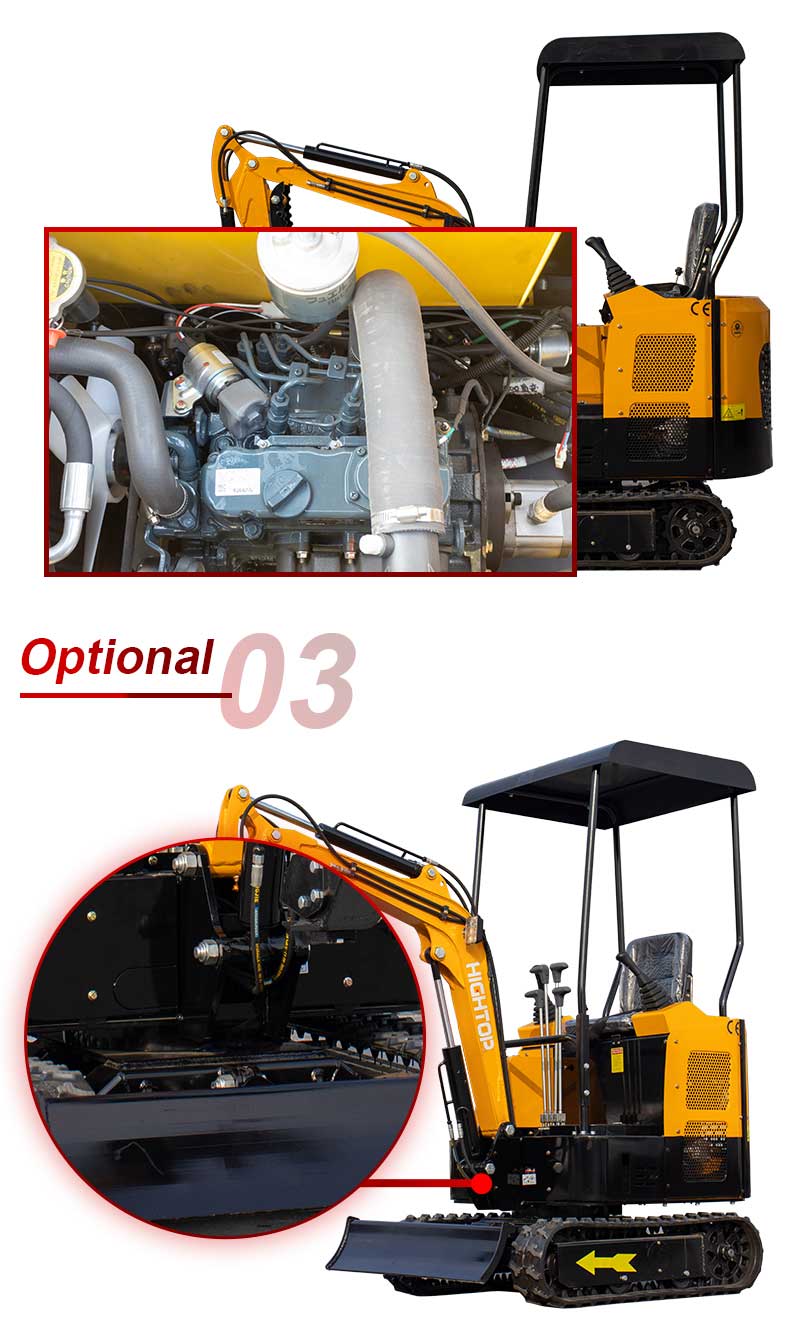 Μίνι εκσκαφέας 1,5 τόνου