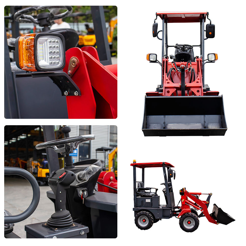 Мини-колесный погрузчик HT-150E