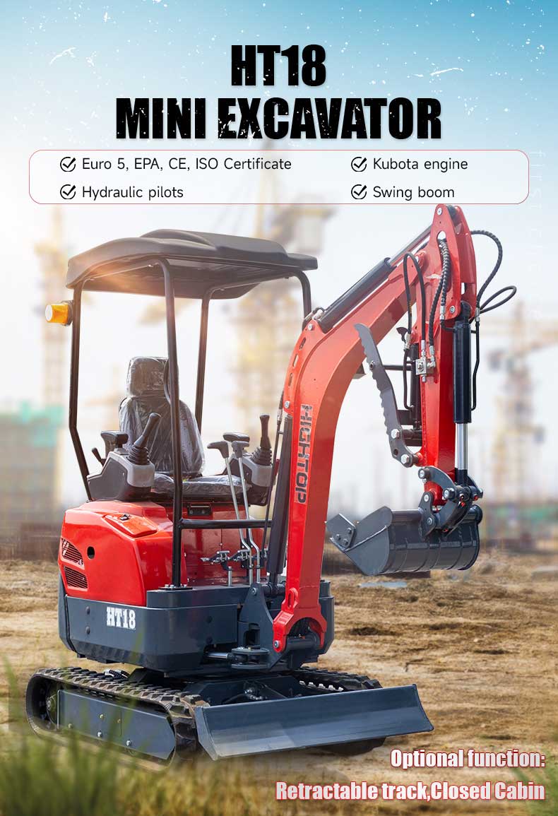 HT18 미니 굴삭기