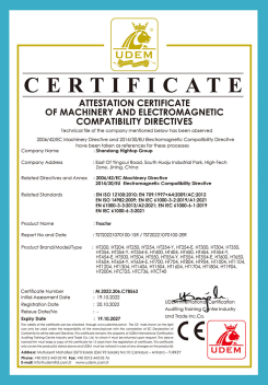 Certificado CE para tractores