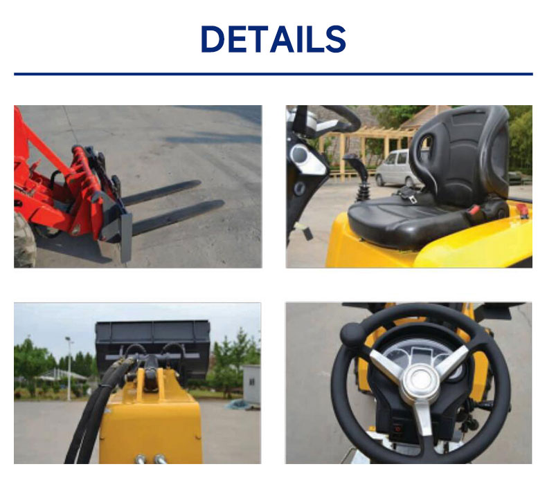 HT180 мини -колесный погрузчик