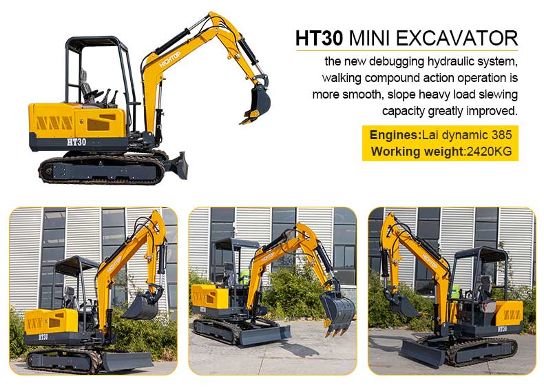 Гусеничный экскаватор HT30