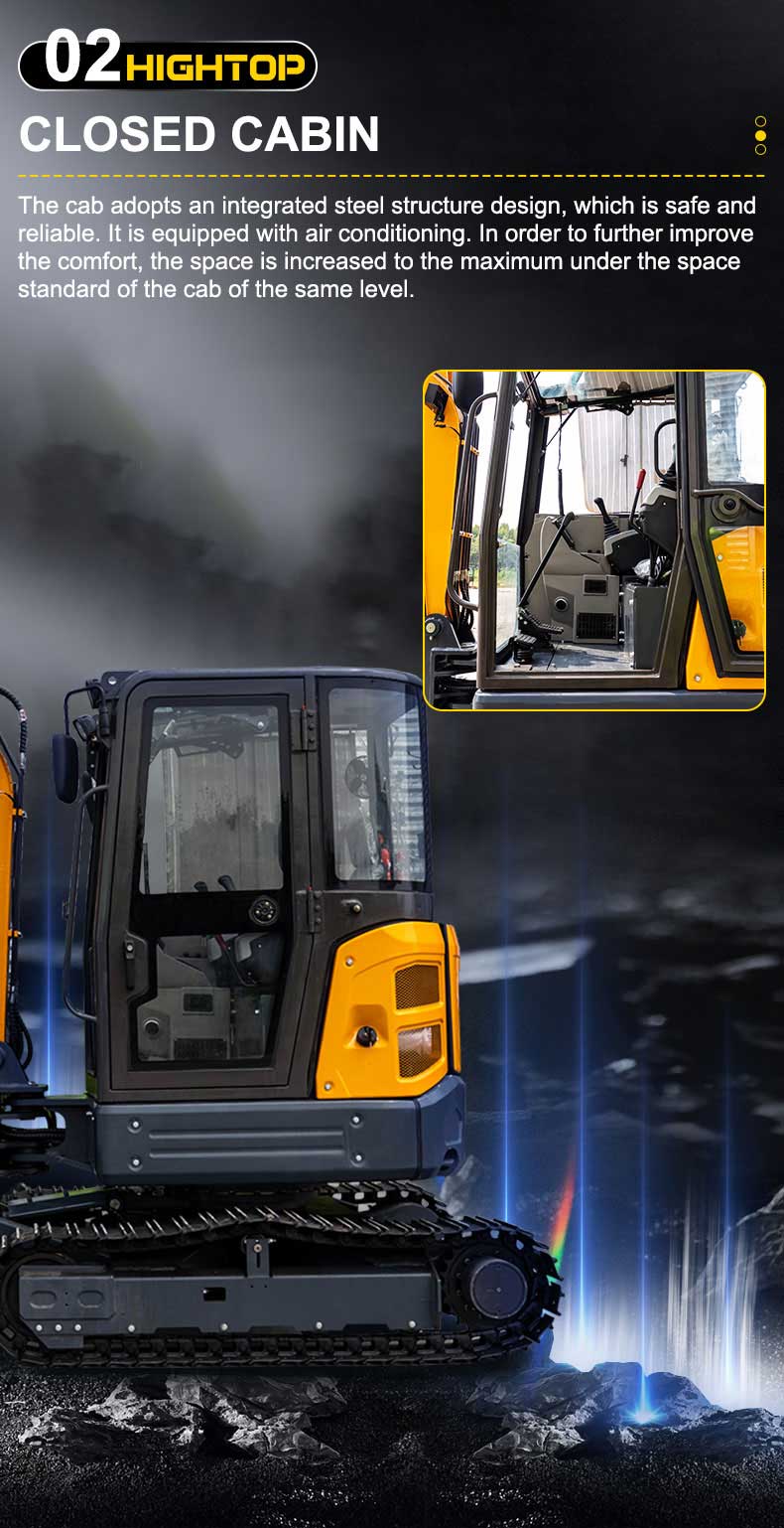 3500kg 미니 굴삭기