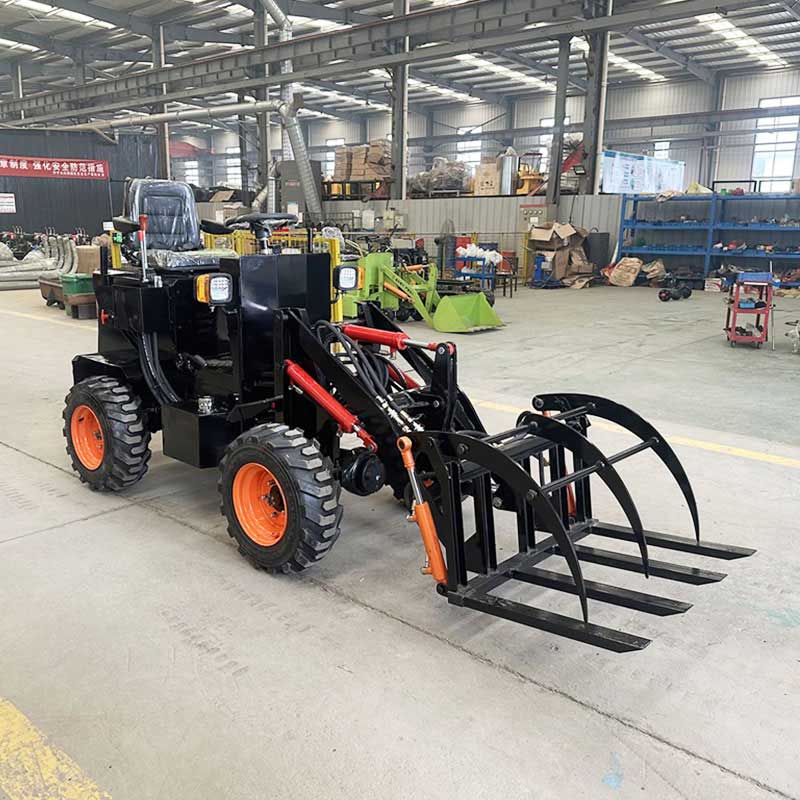 HTML16 мини -колесный погрузчик