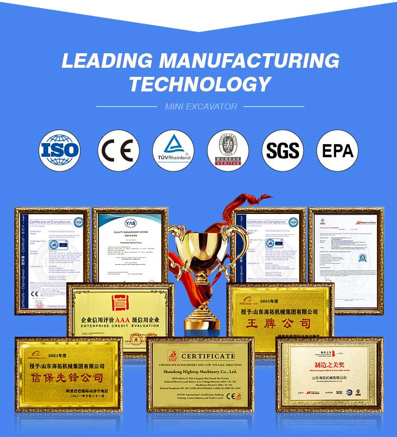 HT10C 1 tonnás minikotró