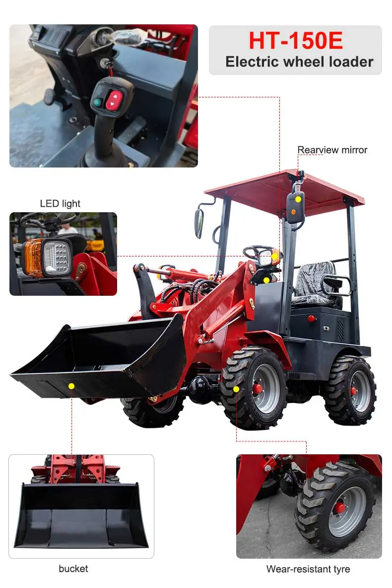 HT-150E Mini Wheel Loader HT-150E Mini Wheel Loader