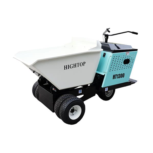 Camión volquete con ruedas