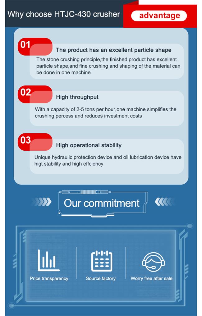HTJC430 Zandsteenbrekermachine