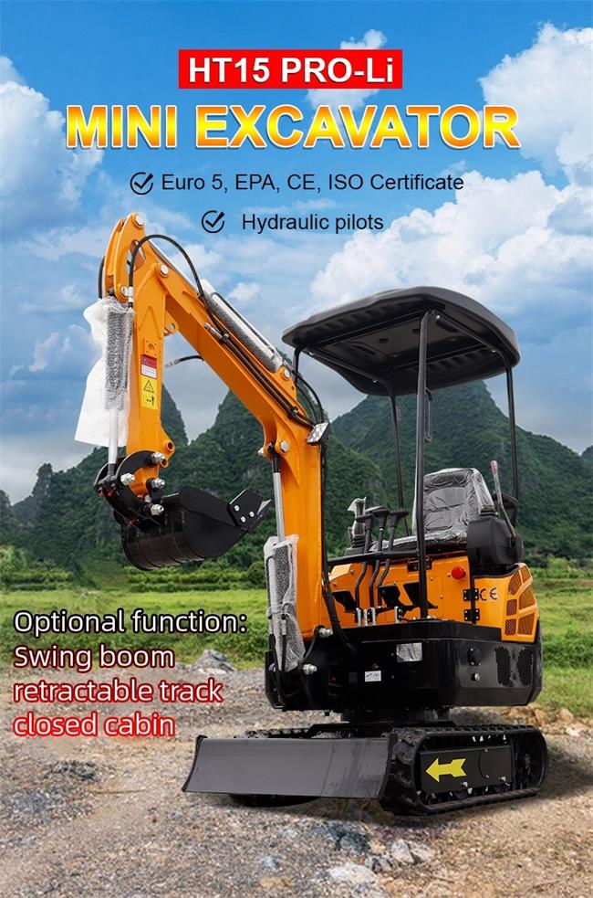 HT15Pro Minigrävmaskin