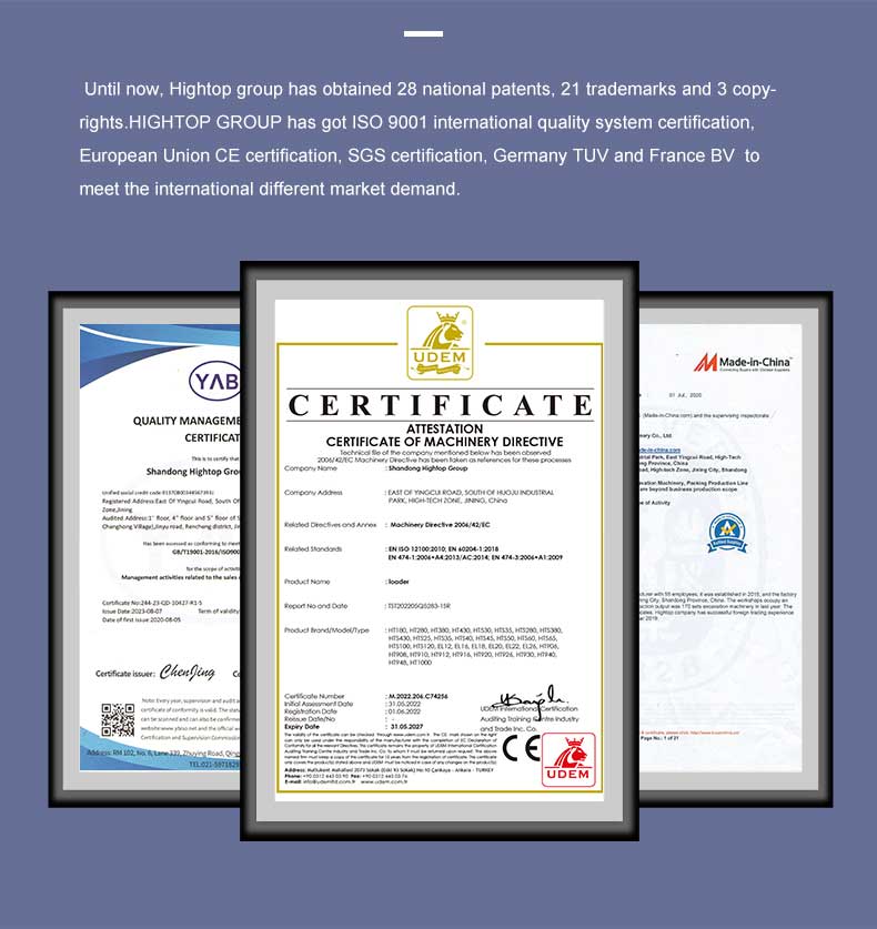 Cargador de ruedas HTDL06