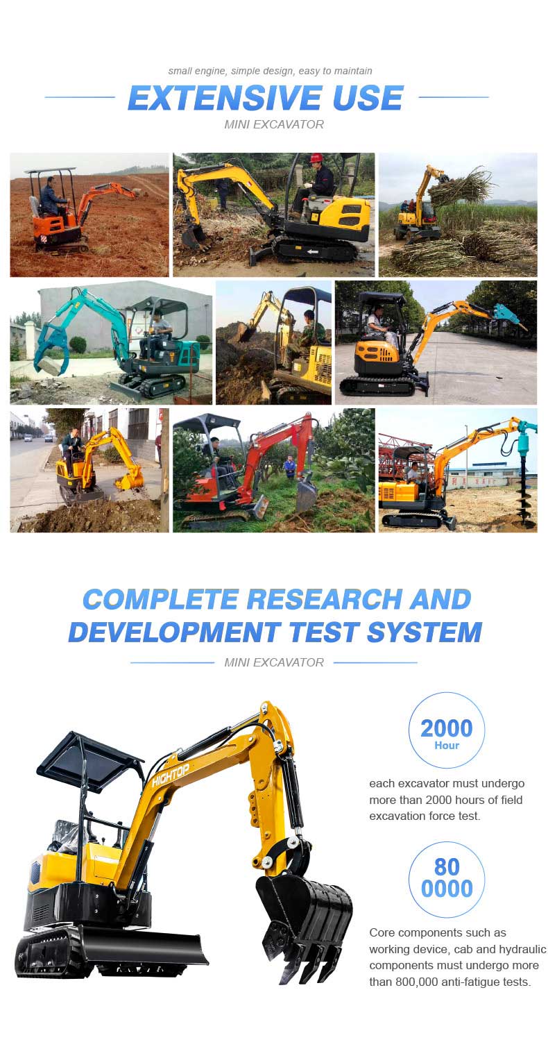 HT10C 1 tonnás minikotró