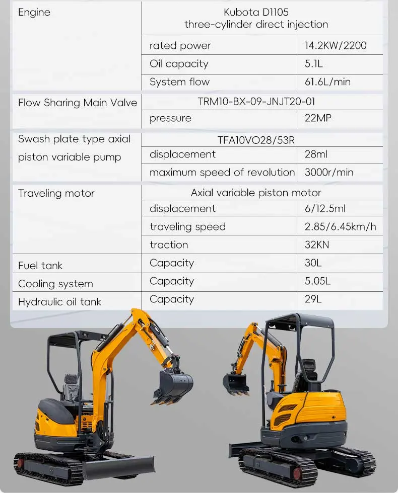 HT25 Mini Excavator