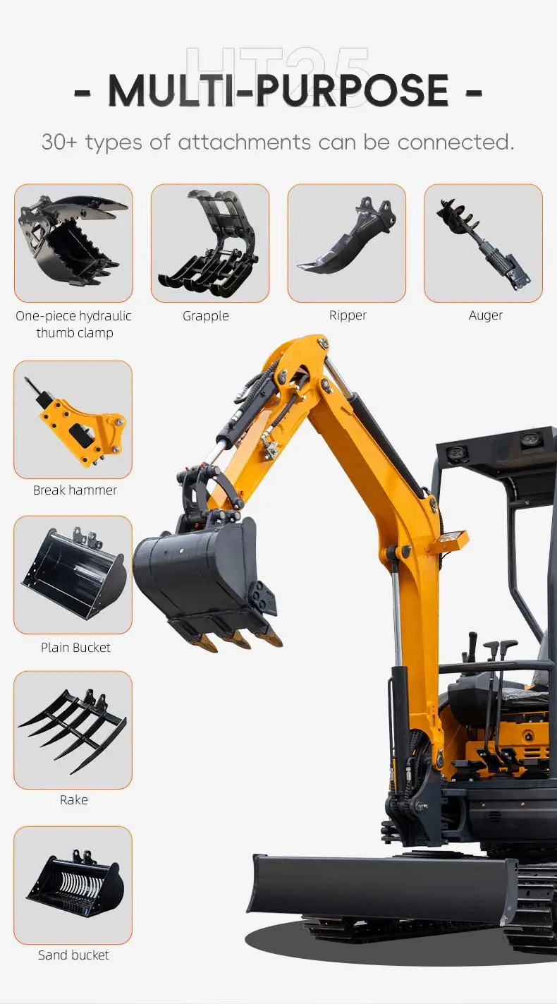 HT25 Mini Excavator