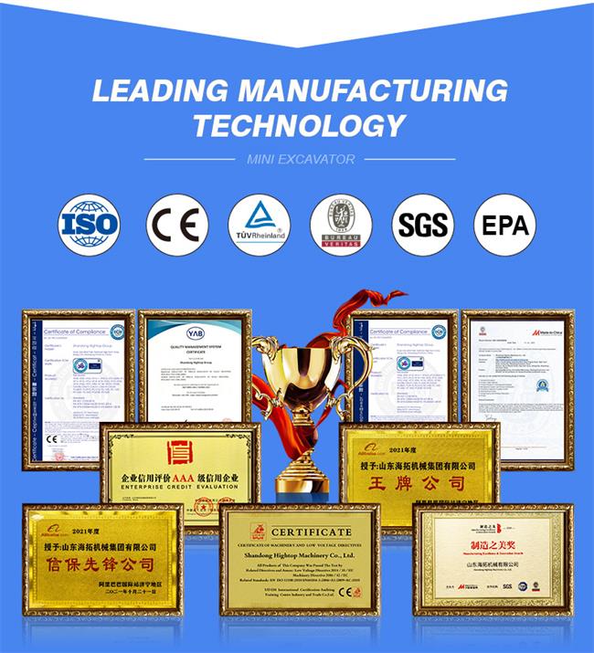 Μίνι εκσκαφέας HT10C Μίνι εκσκαφέας HT10C