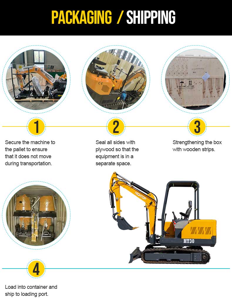 Гусеничный экскаватор HT30