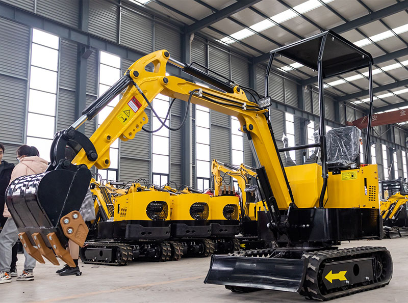 Excavadora de orugas