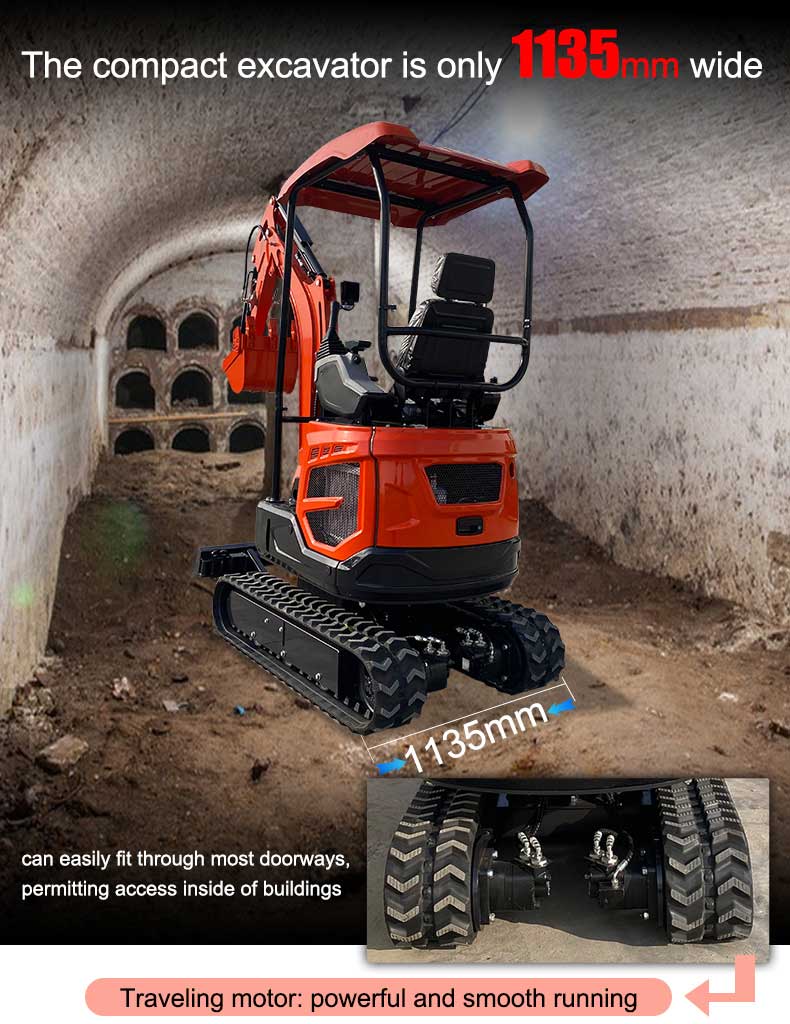 HT18U 미니 굴삭기