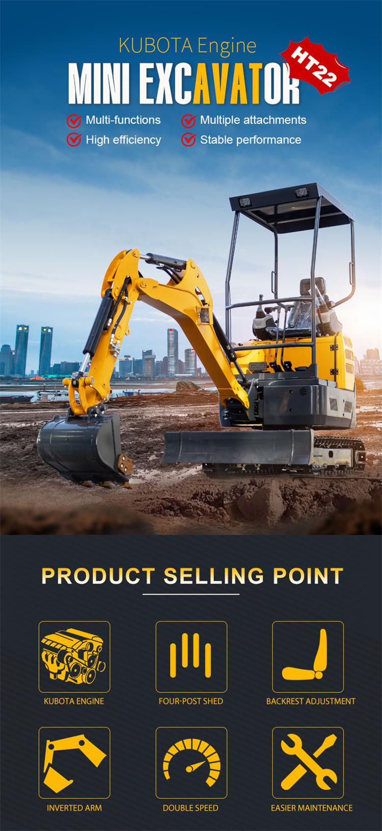 Мини-экскаватор