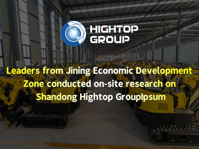 Liderzy z Jining Economic Development Zone przeprowadzili badania na miejscu grupy Shandong Hightop Group