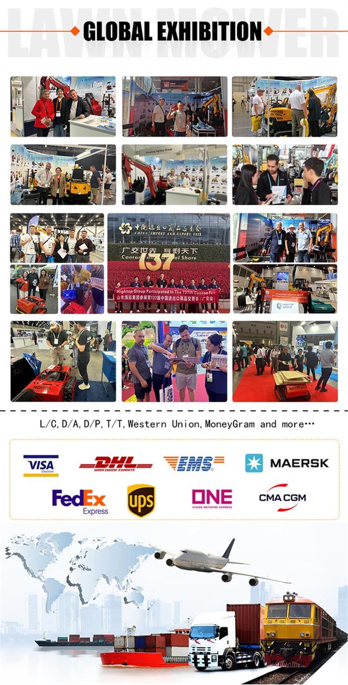 HTM1200 intelligens távirányítású fűnyíró