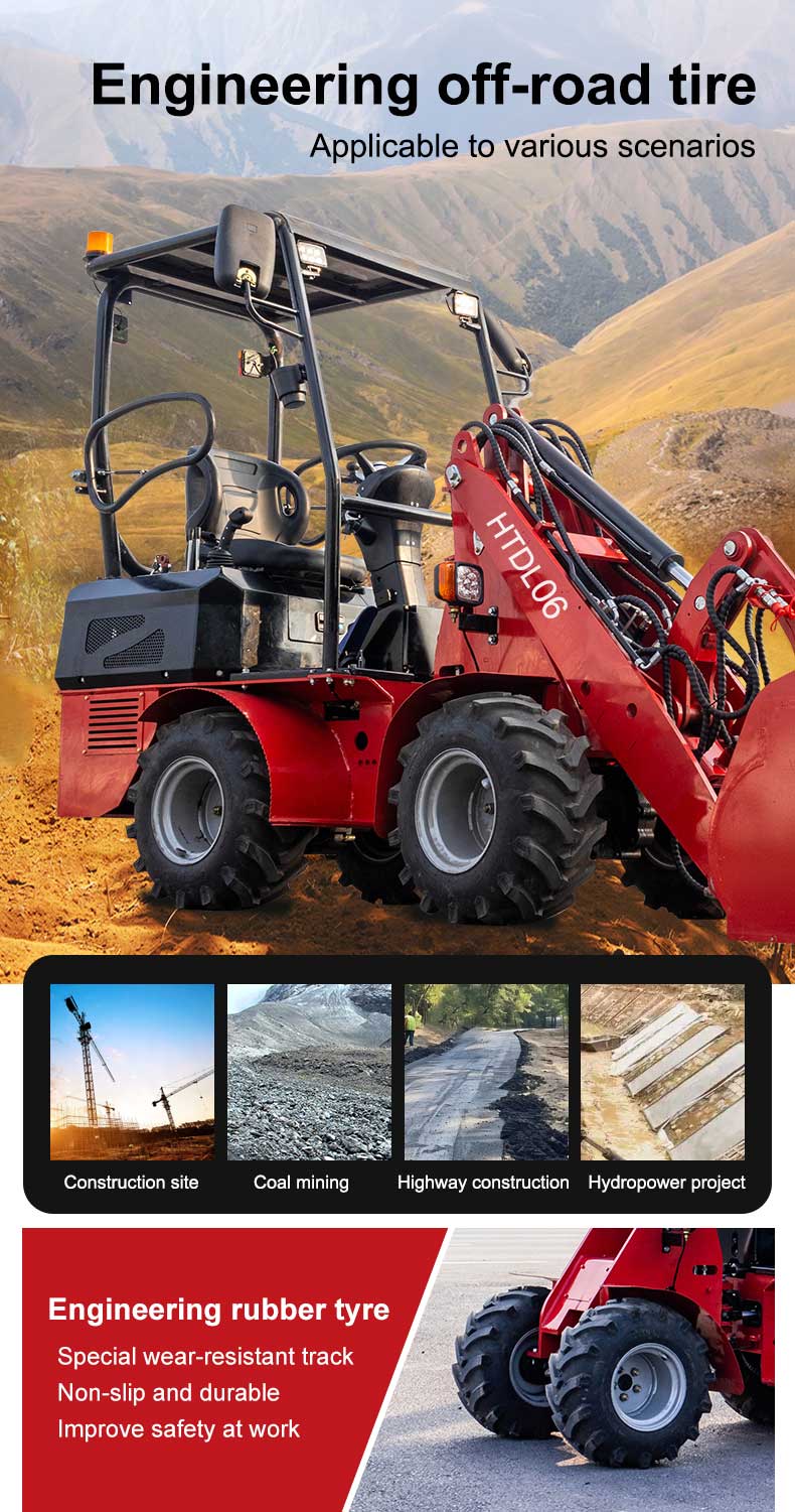 Cargador de ruedas HTDL06