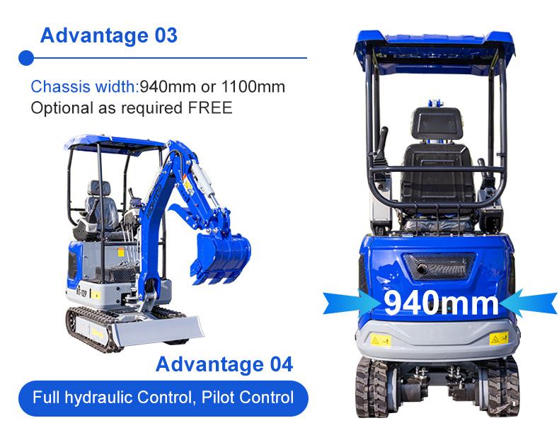 Miniescavadora HT12P Miniescavadora HT12P