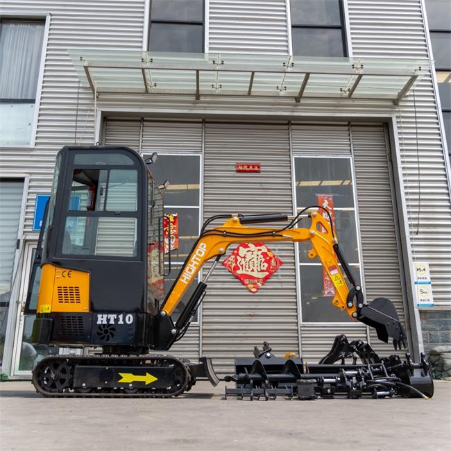 Miniexcavadora HT10 de 1 tonelada