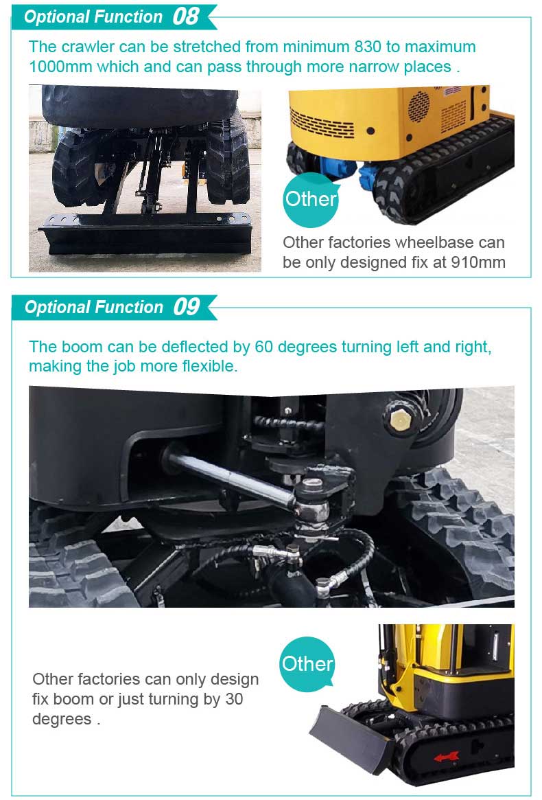 HT-10B 1T minikotró HT-10B 1T minikotró