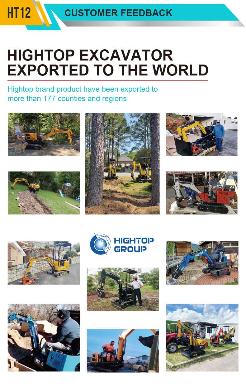 Мини-экскаватор HT12