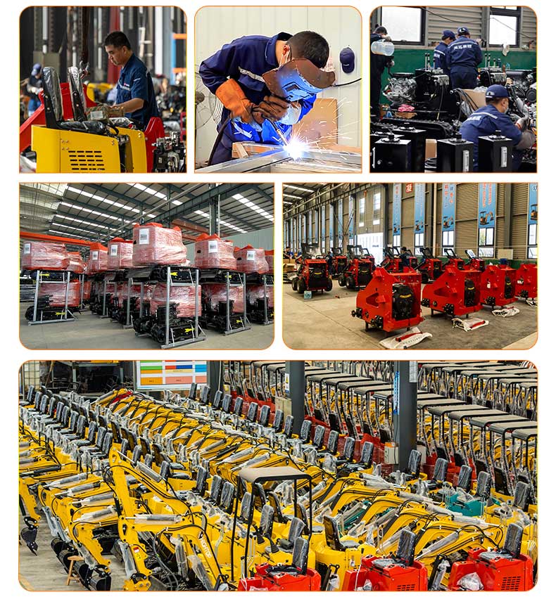 Miniescavadeira de esteira 1.5T Miniescavadeira de esteira 1.5T