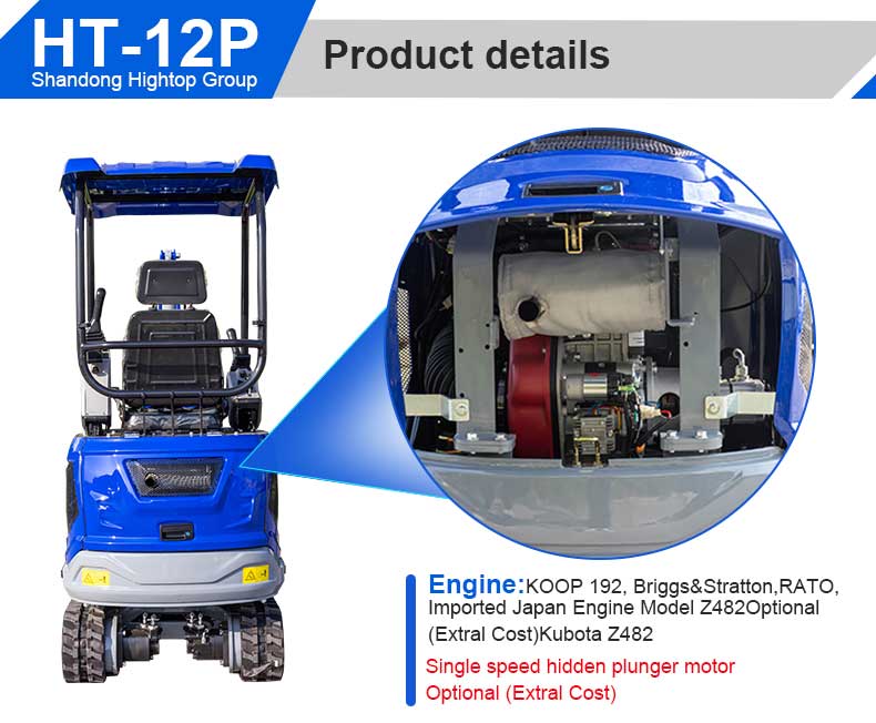 Miniescavadora HT12P Miniescavadora HT12P