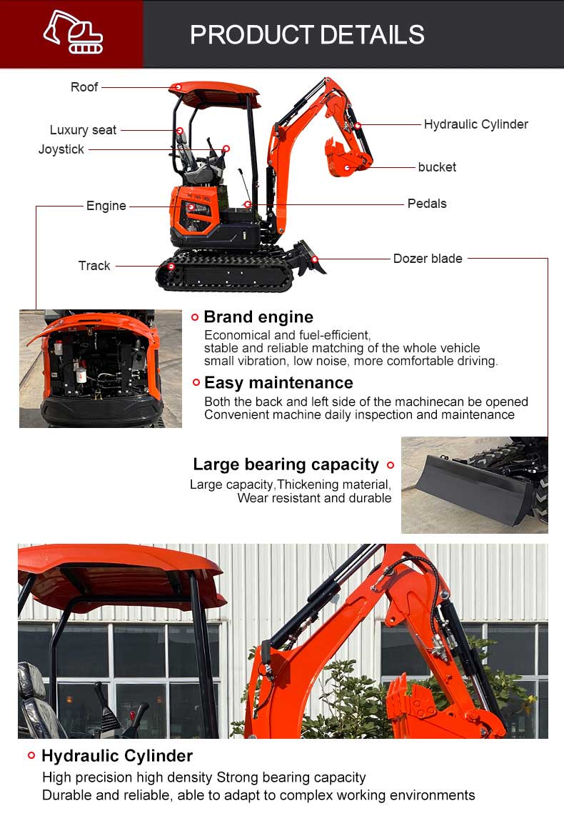 HT18U 미니 굴삭기