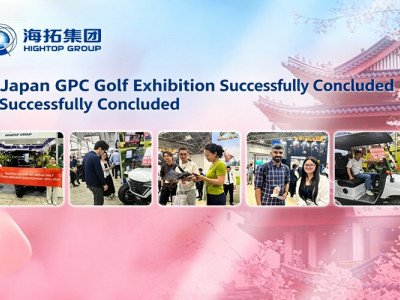 Hightop Electric Golf Cart Manufacturer Makes Strong Showing at GPC Tokyo 2026