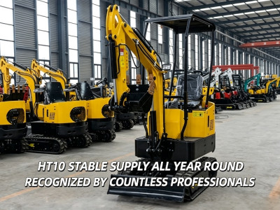 Escavadora Mini HT10B para Encomenda a Granel