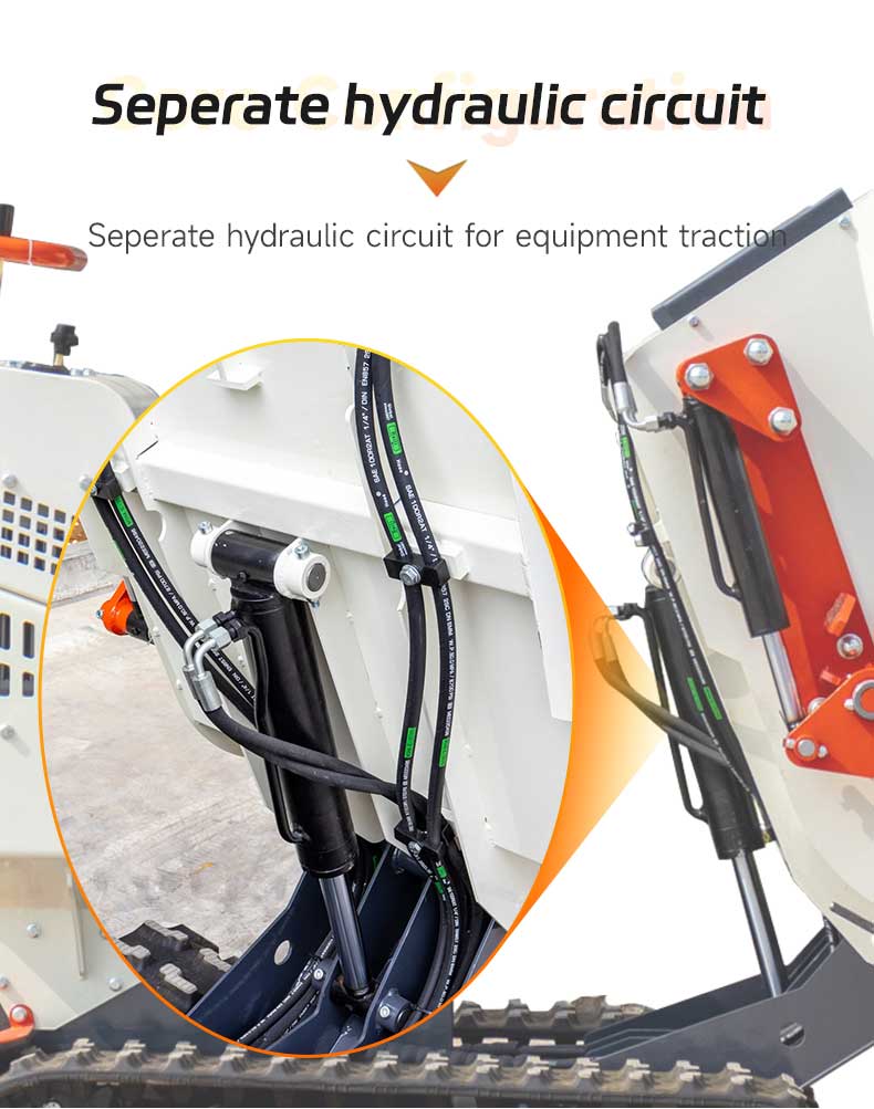 ΗΤ500 Mini Crawler Dumper ΗΤ500 Mini Crawler Dumper