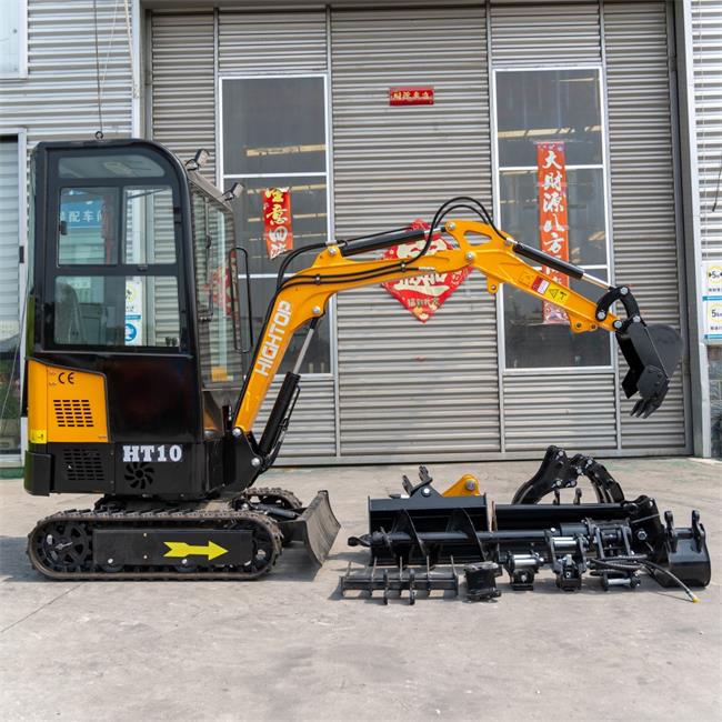 Miniexcavadora HT10 de 1 tonelada