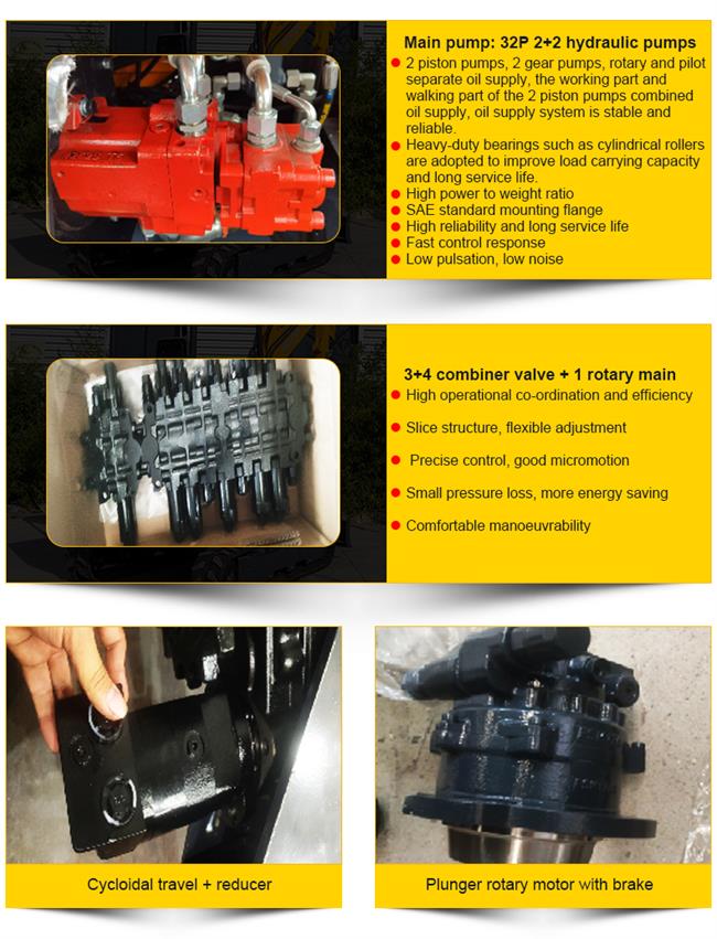 Página de detalles de la excavadora HT30