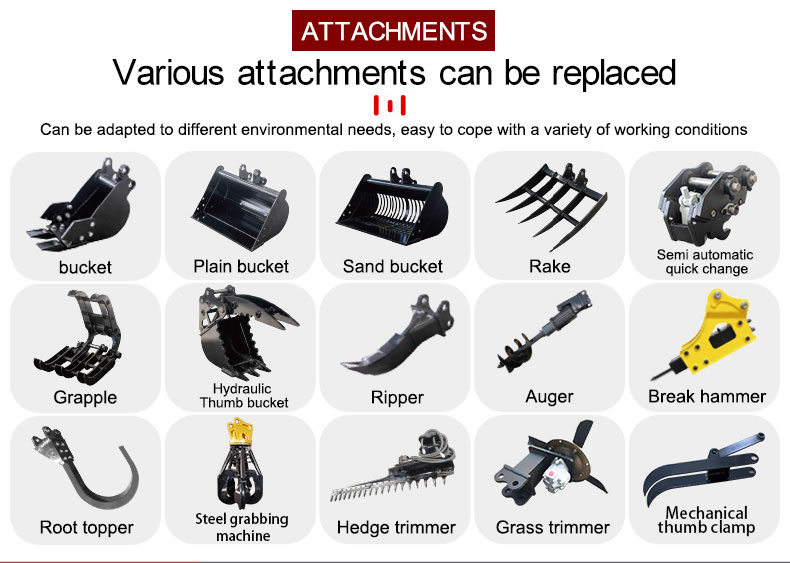 HT18U 미니 굴삭기