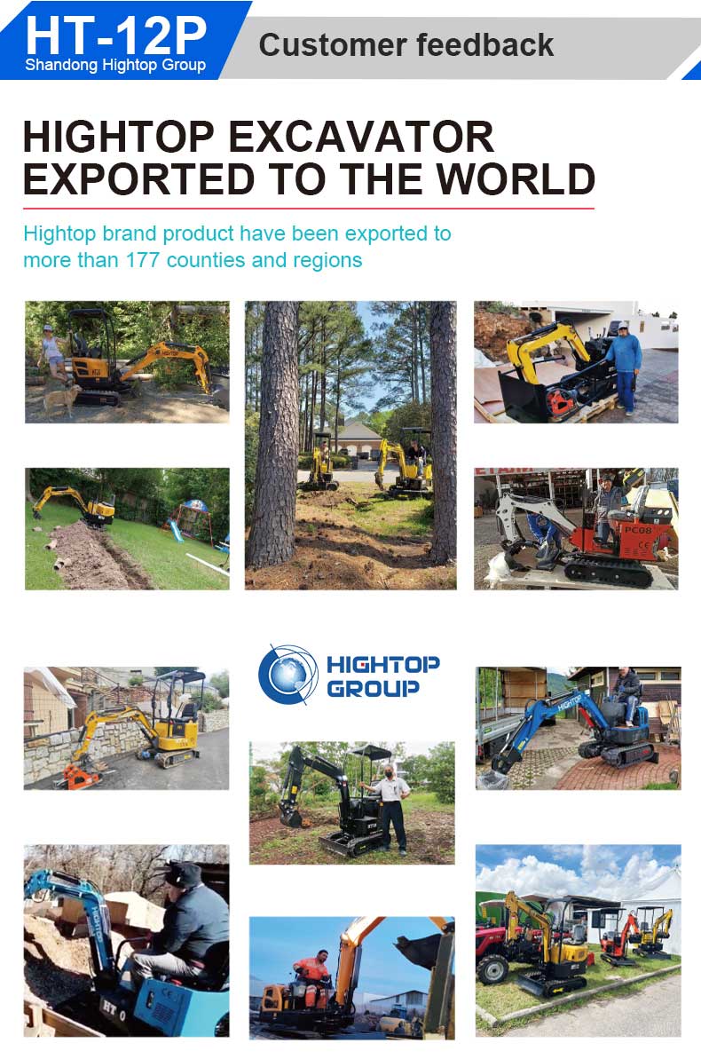 Miniescavadora HT12P Miniescavadora HT12P