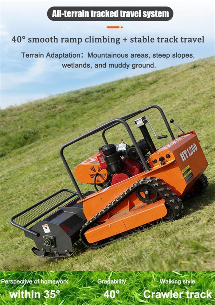 HTM1200 intelligens távirányítású fűnyíró