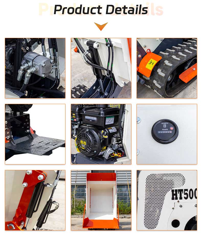 ΗΤ500 Mini Crawler Dumper ΗΤ500 Mini Crawler Dumper
