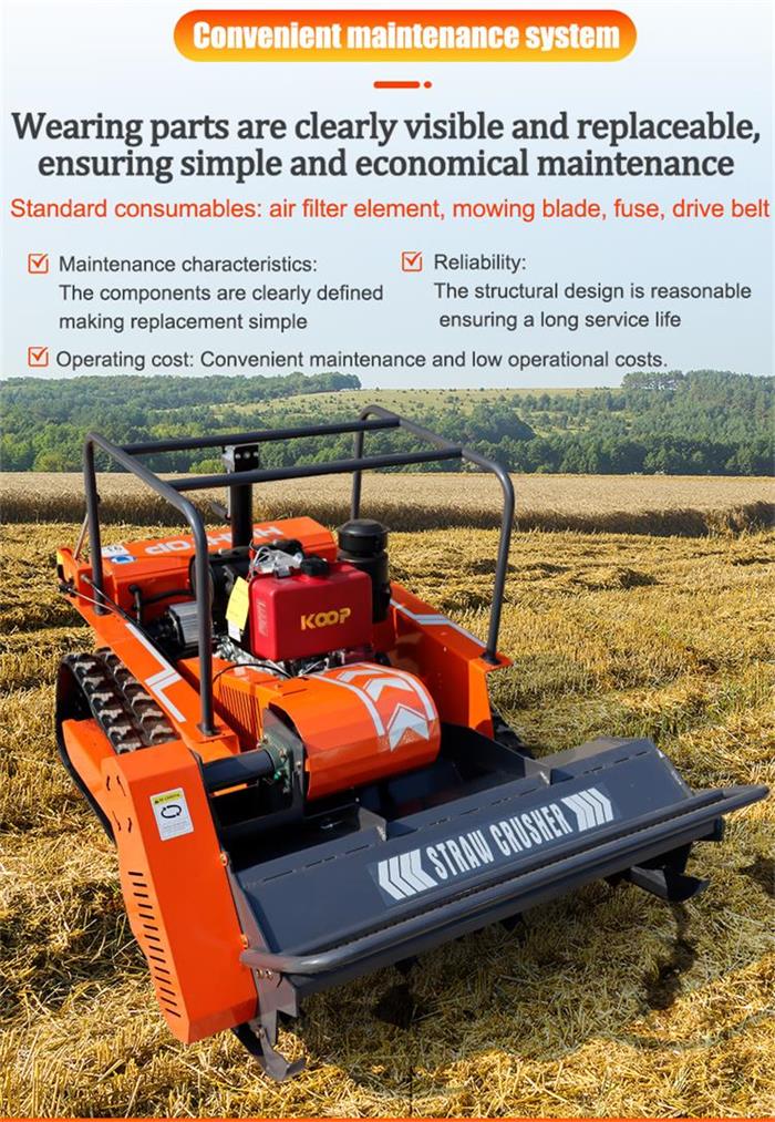 HTM1200 intelligens távirányítású fűnyíró