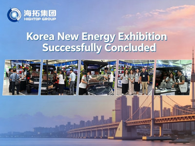 Hightop MTGF-A2+2 elektryczny wózek golfowy prezentowany na stoisku A831 na targach EV TREND KOREA 2026 w Seulu