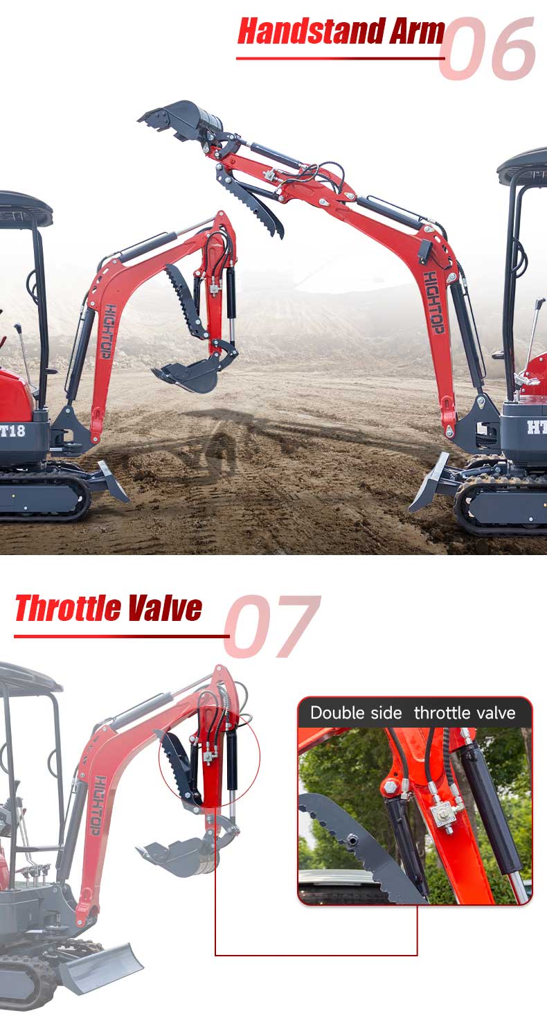 HT18 미니 굴삭기