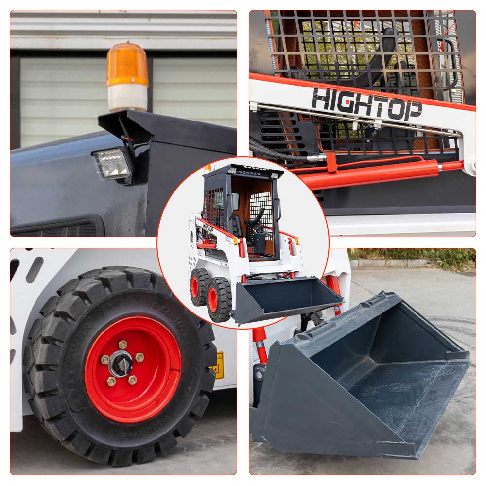 HT-L25 Wheeled skid steer loader