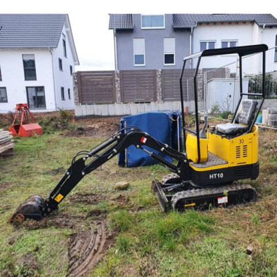 Hightop mini excavator in Vancouver, Canada