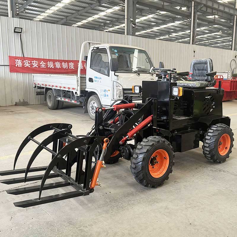 HTML16 мини -колесный погрузчик