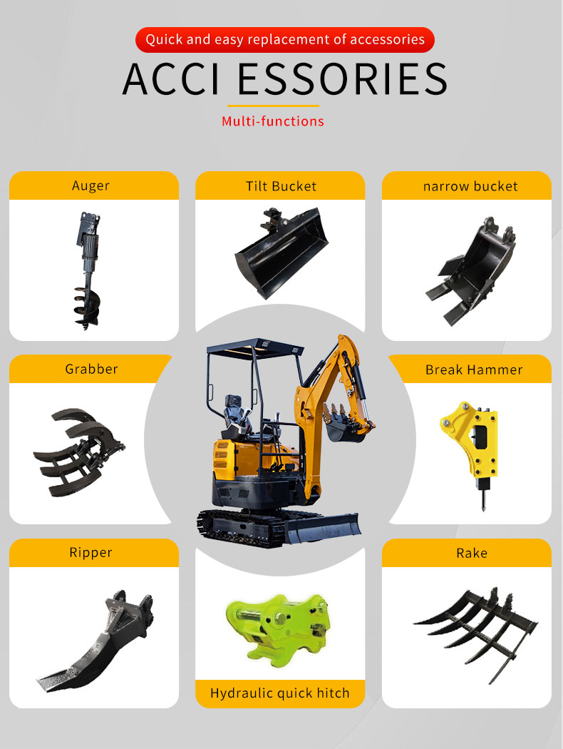 Minikoparka HT22 2,2 tony